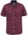 D555 Hillcrest S/S Micro Ao Print Shirt Burgundy - Cămăși - Cămăși Bărbați Mărimi Mari