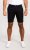 D555 Nelson Stretch Chino Shorts Black - Pantaloni scurți - Pantaloni Scurți Mărimi mari Bărbați 