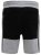 D555 Kirton Couture Elasticated Waistband Shorts Black/Charcoal - Pantaloni trening - Pantaloni Trening Bărbați Mărimi Mari