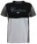 D555 Felix Couture Crew Neck Cut And Sew T-Shirt Black/Charcoal - Tricouri - Tricouri Bărbați Mărimi Mari