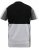 D555 Felix Couture Crew Neck Cut And Sew T-Shirt Black/Charcoal - Tricouri - Tricouri Bărbați Mărimi Mari