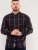 D555 Gladstone Check Button Down Collar Shirt - Cămăși - Cămăși Bărbați Mărimi Mari