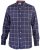 D555 Townsville Check Button Down Collar Shirt Navy - Cămăși - Cămăși Bărbați Mărimi Mari