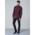 D555 Theo Long Sleeve Check Shirt - Cămăși - Cămăși Bărbați Mărimi Mari