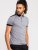 D555 Prinstead Pique Polo Shirt Grey - Tricouri polo - Tricouri Polo Bărbați Mărimi Mari