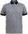 D555 Prinstead Pique Polo Shirt Grey - Tricouri polo - Tricouri Polo Bărbați Mărimi Mari