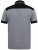 D555 Prinstead Pique Polo Shirt Grey - Tricouri polo - Tricouri Polo Bărbați Mărimi Mari
