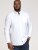 D555 Richard Long Sleeve Oxford Shirt White - Cămăși - Cămăși Bărbați Mărimi Mari