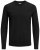 Jack & Jones Crew neck Knitted Sweater Black - Pulovere & hanorace - Pulovere & Hanorace Bărbați Mărimi Mari