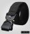 D555 Dale Tactical Stretch Webbing Belt with Heavy Duty Quick Release Buckle Black - Curele - Curele Bărbați Mărimi Mari