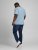 Jack & Jones JJMOON T-shirt Faded Denim - Tricouri - Tricouri Bărbați Mărimi Mari