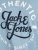 Jack & Jones JJMOON T-shirt Faded Denim - Tricouri - Tricouri Bărbați Mărimi Mari