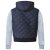D555 Willie Hooded Quilted Jacket with Fleece sleeves - Geci - Geci Bărbați Mărimi Mari