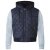 D555 Willie Hooded Quilted Jacket with Fleece sleeves - Geci - Geci Bărbați Mărimi Mari
