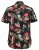 D555 LENNOX Hawaiian AO Print Shirt Black - Cămăși - Cămăși Bărbați Mărimi Mari