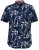D555 FINLEY Hawaiian AO Print Shirt Navy - Cămăși - Cămăși Bărbați Mărimi Mari