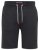 D555 STEFAN1 Elasticated Waist Loop Back Shorts Black - Pantaloni trening - Pantaloni Trening Bărbați Mărimi Mari