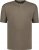 Adamo Silas Regular fit Serafino T-shirt Khaki - Tricouri - Tricouri Bărbați Mărimi Mari