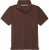 Adamo Klaas Regular fit Polo Shirt with Pocket Braun - Tricouri polo - Tricouri Polo Bărbați Mărimi Mari