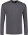 Adamo Floyd Comfort fit Long sleeve T-shirt Charcoal - Tricouri - Tricouri Bărbați Mărimi Mari