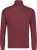Adamo Fabio Comfort fit Turtleneck Long sleeve T-shirt Burgundy - Tricouri - Tricouri Bărbați Mărimi Mari