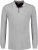 Adamo Peter Comfort fit Long sleeve Polo Grey - Tricouri polo - Tricouri Polo Bărbați Mărimi Mari