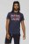 D555 DENNIS Official AC/DC Printed Crew Neck T-Shirt Navy Reno - Tricouri - Tricouri Bărbați Mărimi Mari