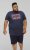 D555 DENNIS Official AC/DC Printed Crew Neck T-Shirt Navy Reno - Tricouri - Tricouri Bărbați Mărimi Mari