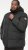 D555 DOMENIC Quilted Puffer Jacket With Half Micro Fleece Lining And Hood Black - Geci - Geci Bărbați Mărimi Mari