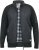D555 MARSDEN Hybrid Knitted Jacket With Bonded Fleece Lining Black - Geci - Geci Bărbați Mărimi Mari