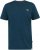 D555 ORSTON Reno Fabric Crew Neck T-Shirt With Chest Embroidery Blue Reno - Tricouri - Tricouri Bărbați Mărimi Mari