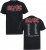 D555 JAILBREAK Official Ac/Dc Printed T-Shirt With Front And Back Print - Black - Tricouri - Tricouri Bărbați Mărimi Mari