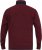 D555 HIRALDO Quarter Neck Pique Fleece Sweatshirt With Chest Embroidery Red - Pulovere & hanorace - Pulovere & Hanorace Bărbați Mărimi Mari