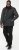 D555 FELIPE Zip Through Padded Gilet With Contrast Colour Lining And Rubber Badge Black - Geci - Geci Bărbați Mărimi Mari