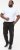 D555 COTGRAVE Couture Elasticated Waistband Jogger With Woven Fabric Trim Black - Pantaloni trening - Pantaloni Trening Bărbați Mărimi Mari