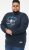 D555 KEYWORTH Authentic Printed Crew Neck Sweatshirt Navy - Pulovere & hanorace - Pulovere & Hanorace Bărbați Mărimi Mari