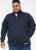 D555 SWANN Quarter Neck Sweatshirt With Quilted Top Panel Navy - Pulovere & hanorace - Pulovere & Hanorace Bărbați Mărimi Mari