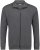 Adamo Athen Sweat Jacket with Full Zipper Charcoal - Pulovere & hanorace - Pulovere & Hanorace Bărbați Mărimi Mari