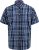 D555 Walsall Button Down Collar Short Sleeve Shirt Navy Shirt - Cămăși - Cămăși Bărbați Mărimi Mari