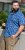 D555 Hartlepool Short Sleeve Vintage Car AOP Stretch Shirt Blue - Cămăși - Cămăși Bărbați Mărimi Mari