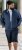 D555 Ealing Lightweight Zip Through Jacket With Zip Pockets Navy - Geci - Geci Bărbați Mărimi Mari