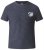 D555 Agler Waffle T-shirt Charcoal - Tricouri - Tricouri Bărbați Mărimi Mari