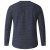D555 Plato Long Sleeve T-shirt Charcoal - Tricouri - Tricouri Bărbați Mărimi Mari