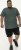 D555 Poole Circle Wave Printed Crew Neck T-shirt Khaki - Tricouri - Tricouri Bărbați Mărimi Mari