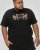 D555 Leamington Tiger Eyes Printed Crew Neck T-shirt Black - Tricouri - Tricouri Bărbați Mărimi Mari