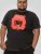 D555 Uxbridge Official AC/DC Band Printed Crew Neck T-Shirt Washed Black TALL SIZES - Tricouri - Tricouri Bărbați Mărimi Mari