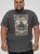 D555 HANLEY Official Pink Floyd Crew Neck T-Shirt Dark Grey TALL SIZES - ÎMBRĂCĂMINTE BĂRBAȚI MT-6XLT - Tall dimensiuni bărbați