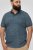 D555 Woolwich AOP Polo Shirt With Ribbed Collar Blue - Tricouri polo - Tricouri Polo Bărbați Mărimi Mari