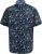D555 Worthing Surf AOP Short Sleeve Button Down Collar Shirt Navy - Cămăși - Cămăși Bărbați Mărimi Mari