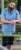 D555 Torquay AOP Short Sleeve Button Down Collar Shirt Blue Wave - Cămăși - Cămăși Bărbați Mărimi Mari